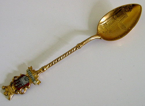 German solid silver gilt - solid,