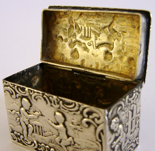 Beautiful solid silver cherubs - solid,