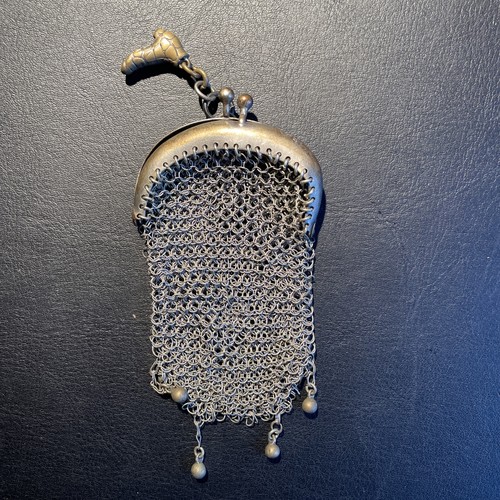 German silver antique mesh - antique,