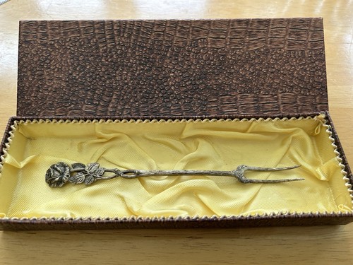 Antique german silver dessert - antique,