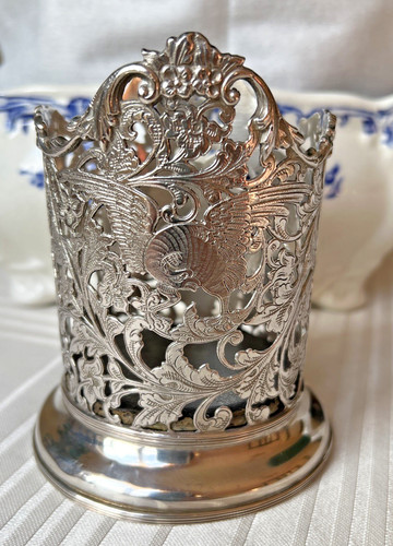 Antique solid silver - antique, ornated