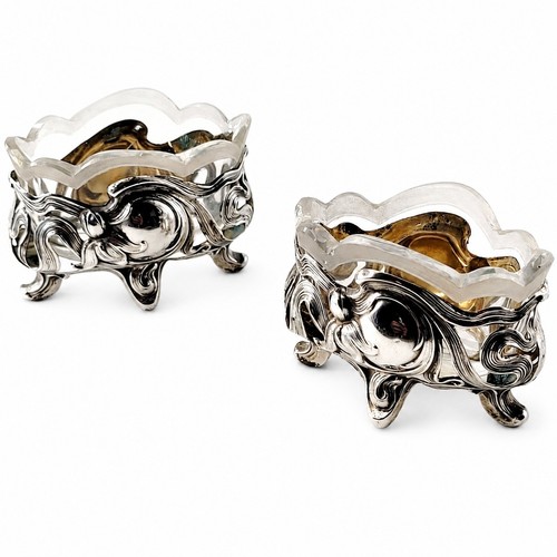Art nouveau german - pair, of