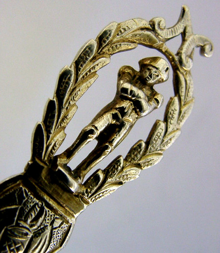 Rare german hanau solid silver - rare,