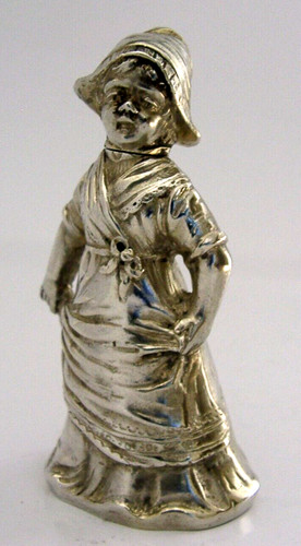 Antique solid silver german - solid,