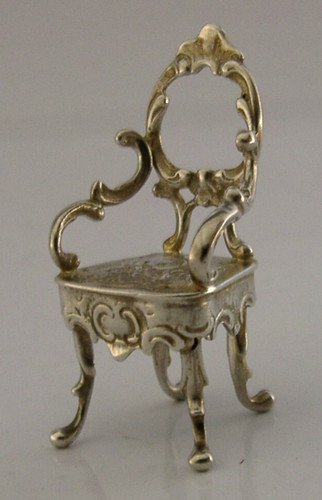 German 800 silver miniature - german,