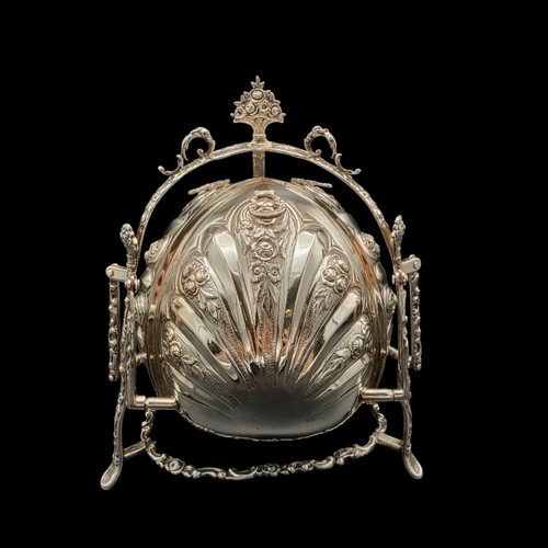 Antique silver triple folding - silver,