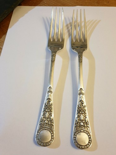 Antique silver plated - plated, german