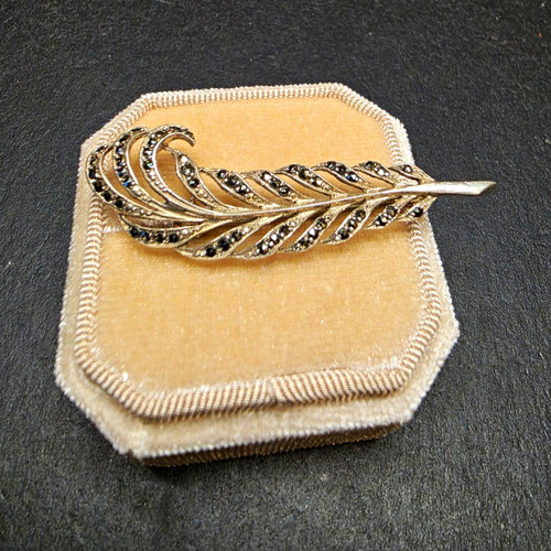 Vintage 835 silver - vintage, marcasite